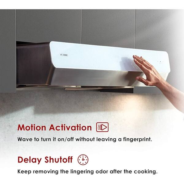 FOTILE Pixie Air Series 30in 850 CFMs Under Range HoodMotion